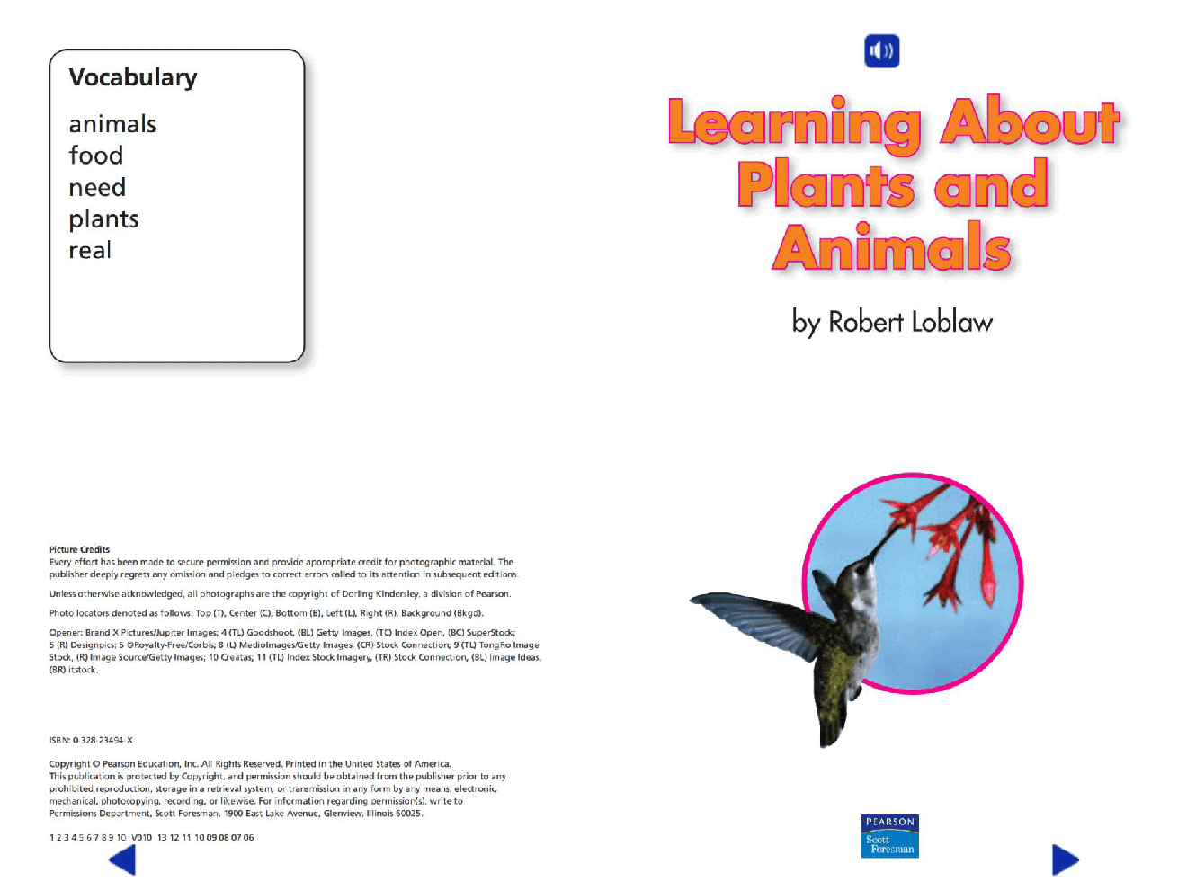 Pearson 0-6岁低幼读物Learning About Plants and Animals.pdf,第2页预览