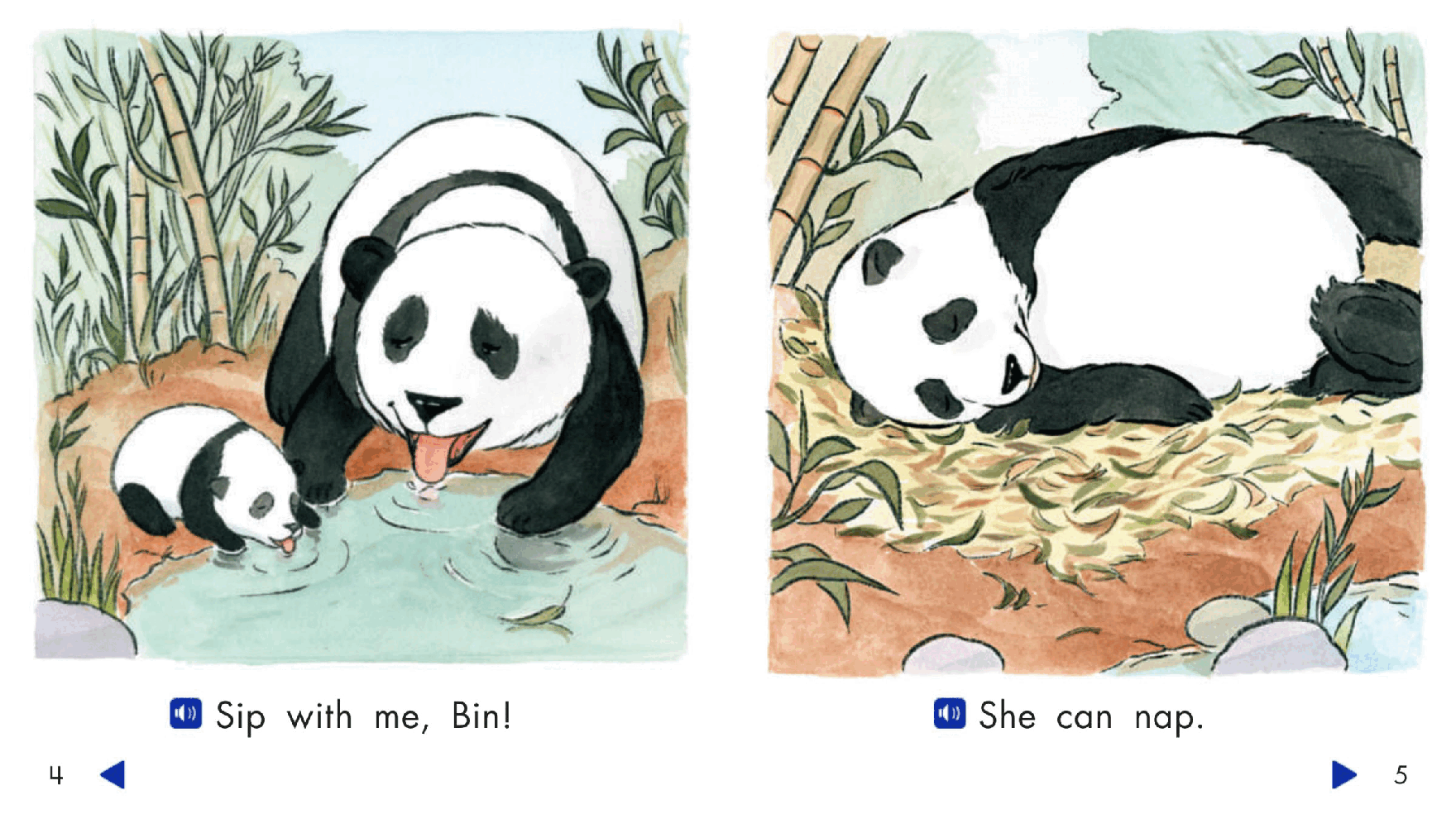 Pearson 0-6岁低幼读物Pandas Nap.pdf,第4页预览