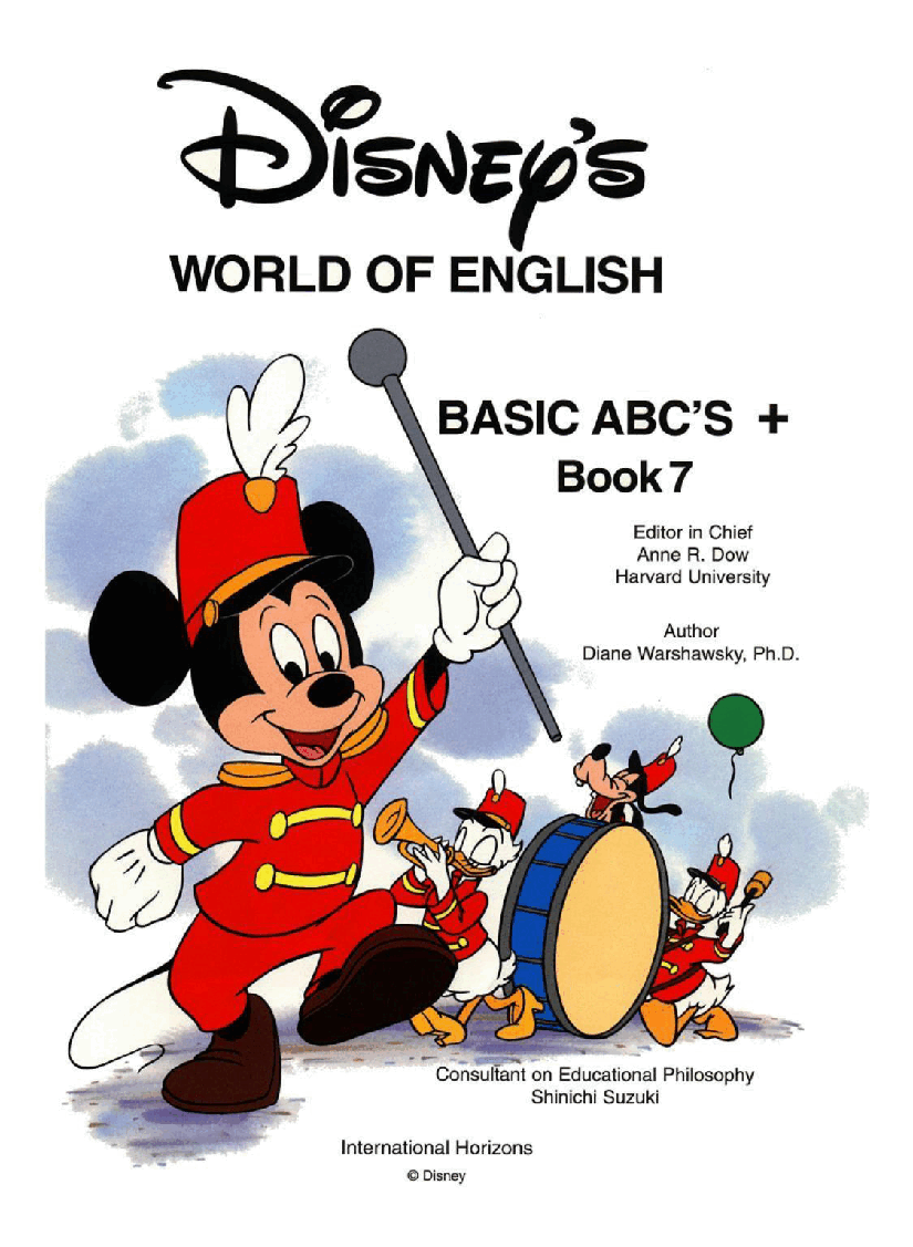 迪斯尼精美绘本12本Disney's World Of English Book 07.pdf,第1页预览