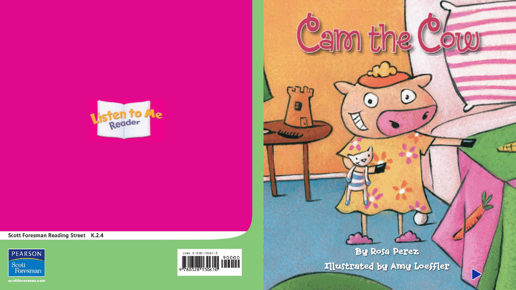Pearson 0-6岁低幼读物Cam the Cow.pdf,第1页预览