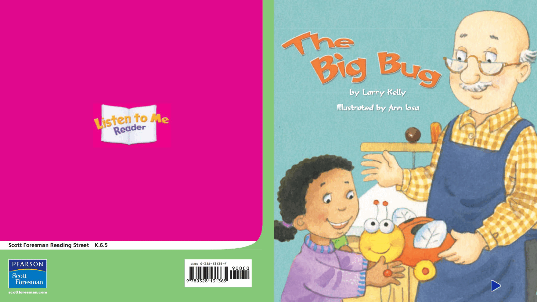Pearson 0-6岁低幼读物The Big Bug.pdf，第1页预览