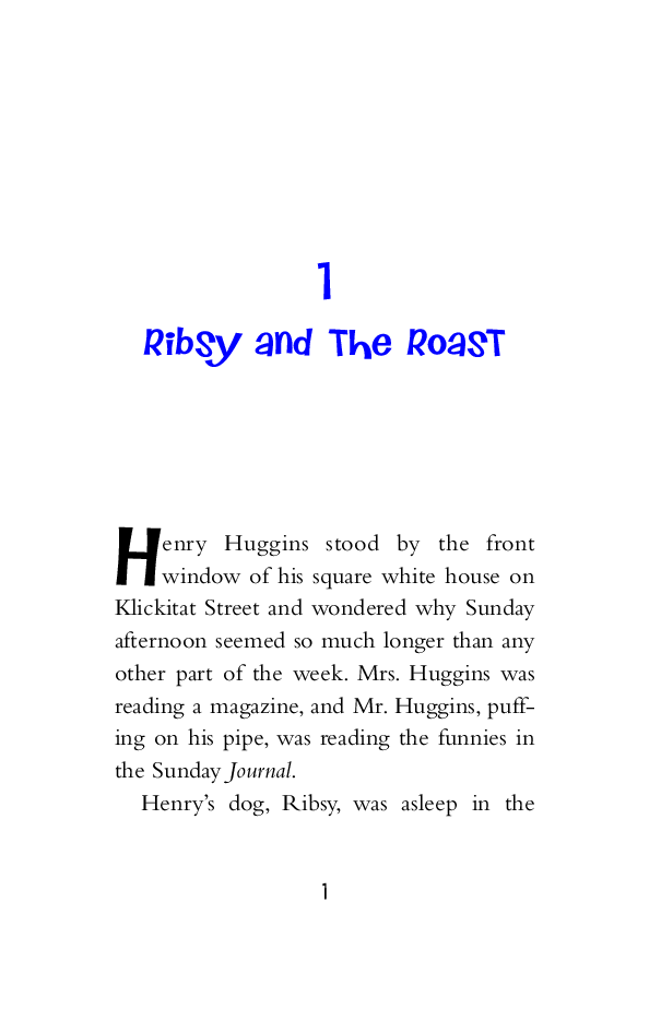 Beverly Cleary eBooks 29本Henry and Beezus.pdf,第4页预览