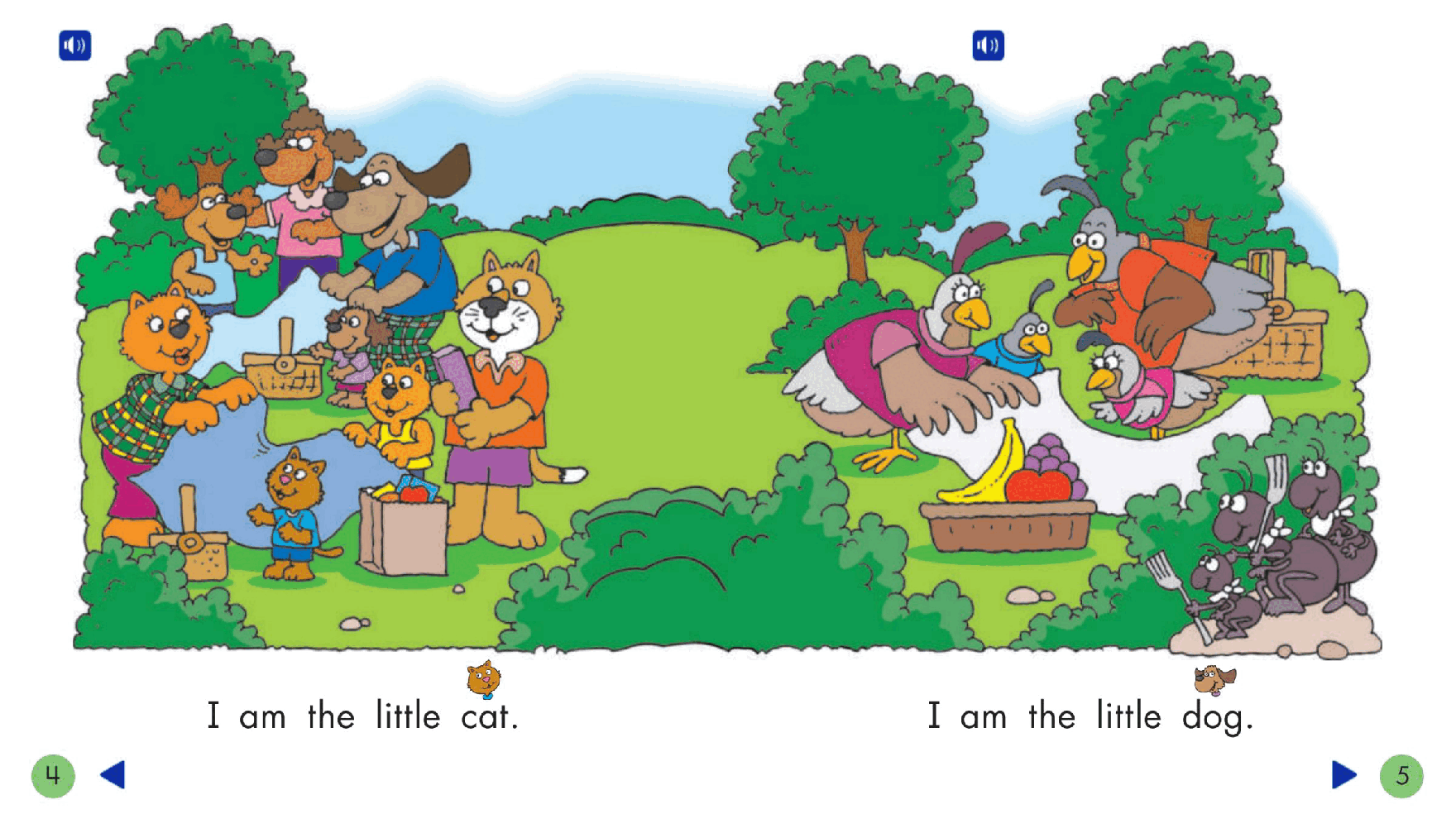 Pearson 0-6岁低幼读物K_OLR_1.3 Cat and Dog Play Together.pdf,第4页预览