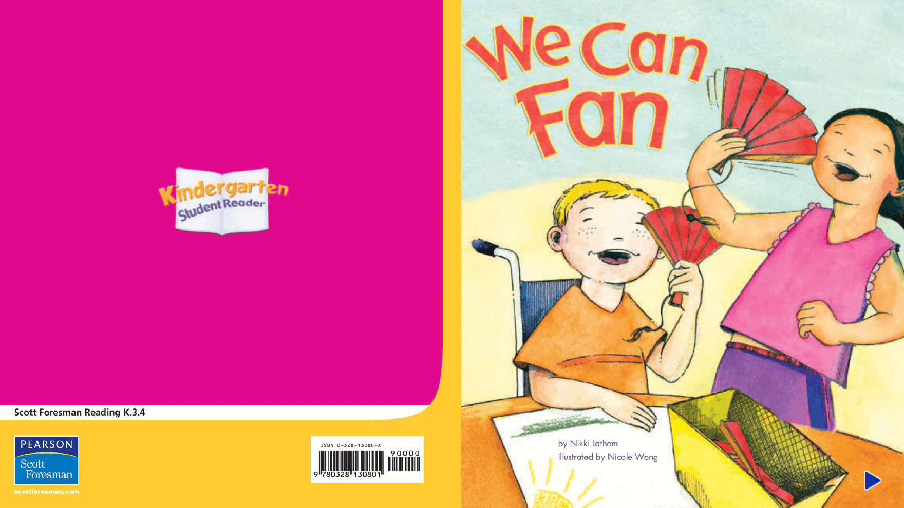 Pearson 0-6岁低幼读物K_OLR_3.4 We Can Fan.pdf,第1页预览