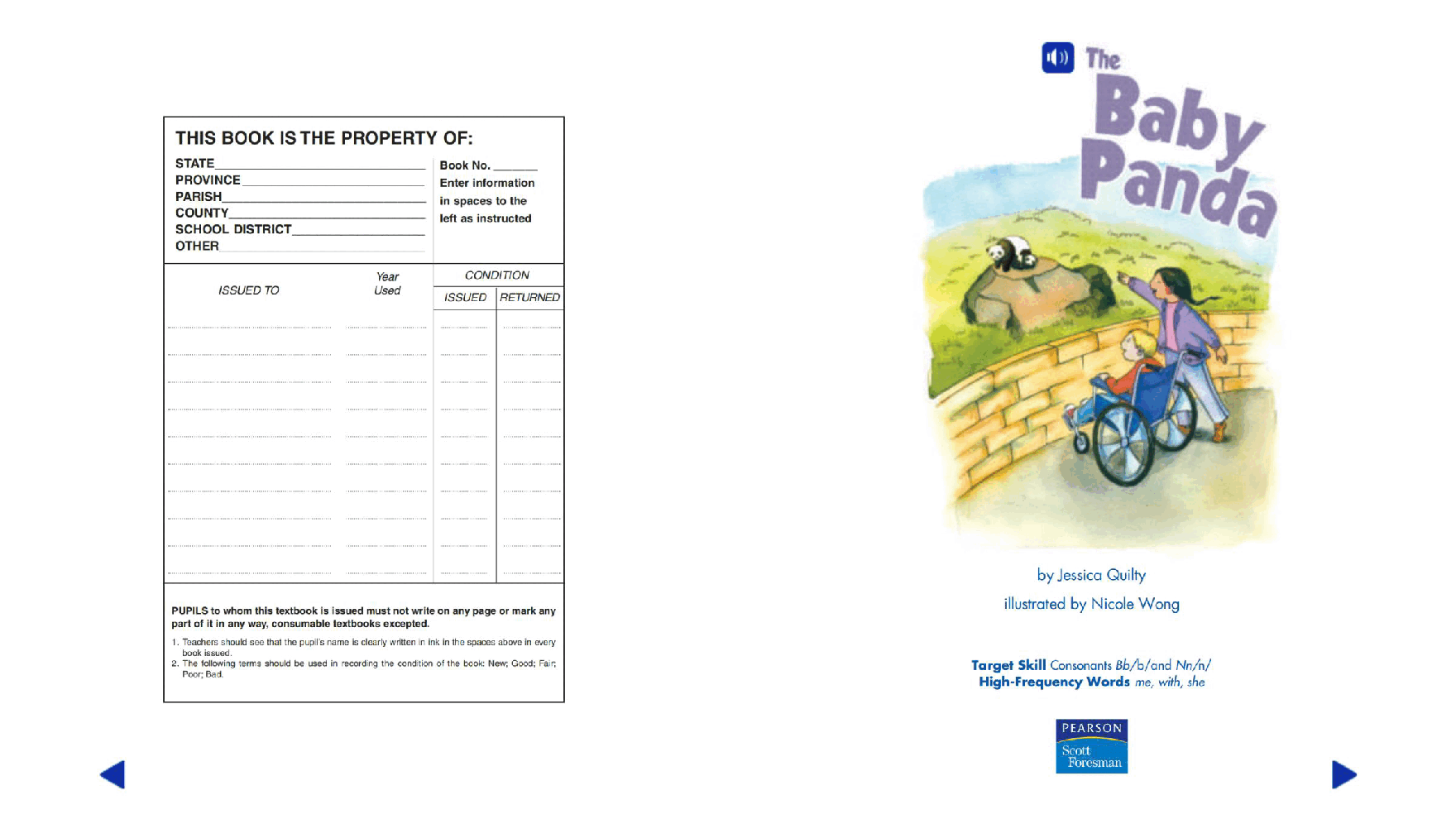 Pearson 0-6岁低幼读物K_OLR_3.1 The Baby Panda.pdf,第2页预览
