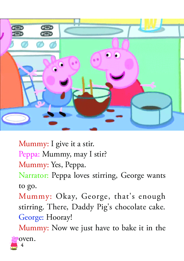 粉红猪小妹第2季53本自制绘本S2-51 Daddy Pig's Birthday.pdf,第4页预览