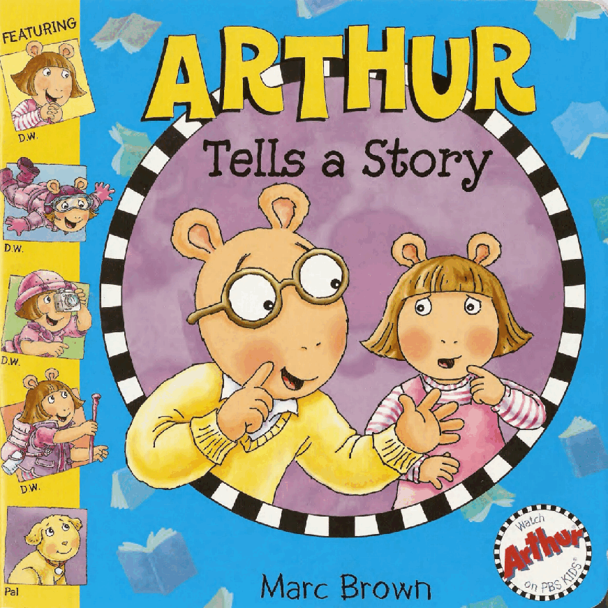 Arthur色彩更亮的系列—Arthur_tells_a_story.pdf,第1页预览