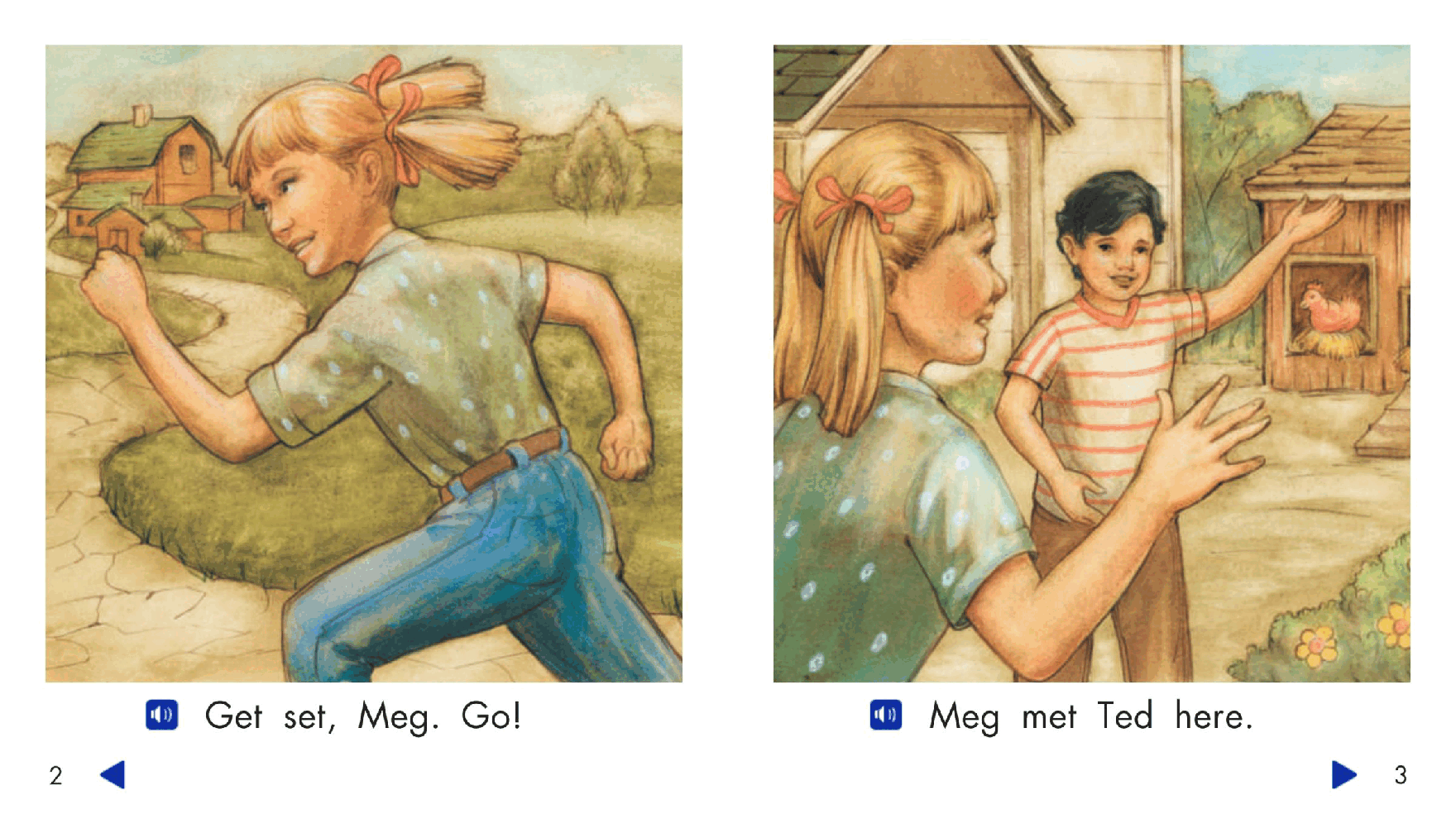 Pearson 0-6岁低幼读物Get Set for a Pet Hen.pdf,第3页预览