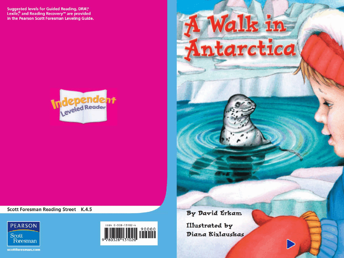 Pearson 0-6岁低幼读物A Walk in Antarctica.pdf,第1页预览