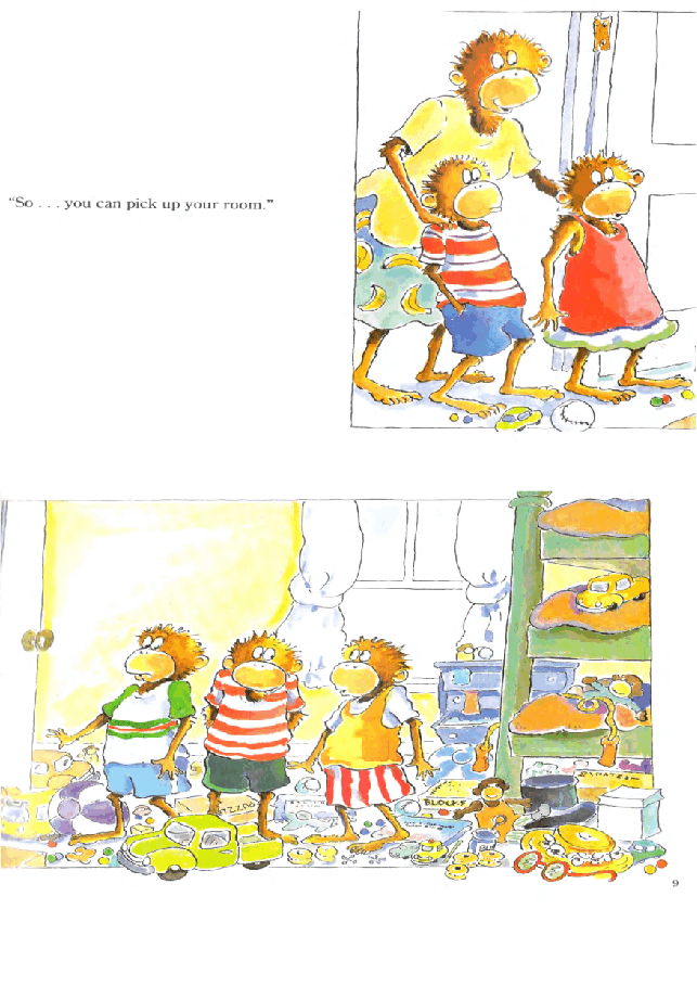 五只小猴子five monkey with nothing to do.pdf,第3页预览