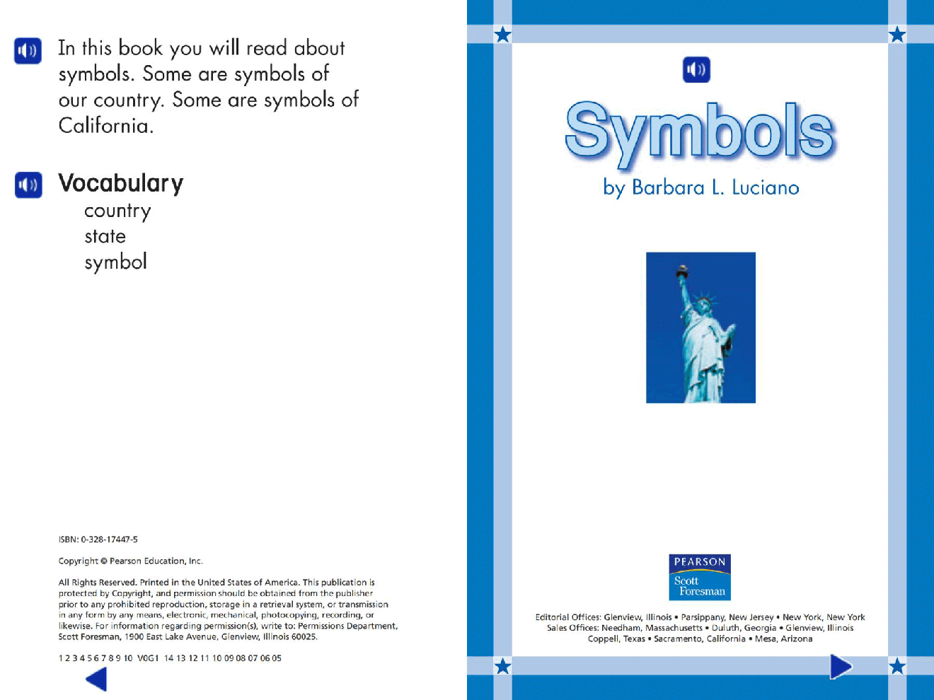 Pearson 0-6岁低幼读物Symbols.pdf，第2页预览