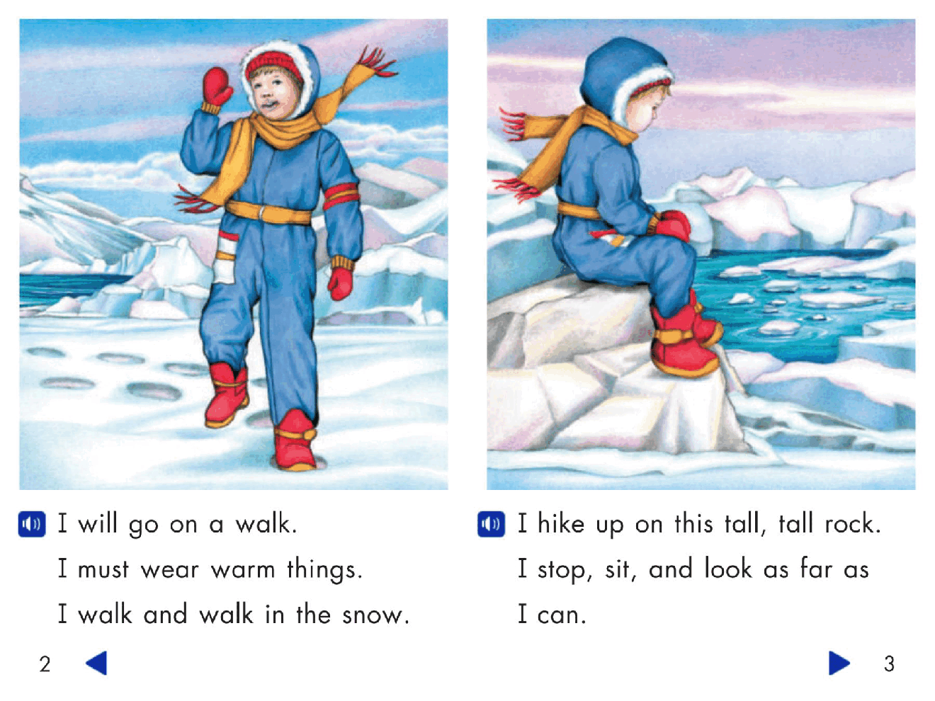 Pearson 0-6岁低幼读物A Walk in Antarctica.pdf,第3页预览