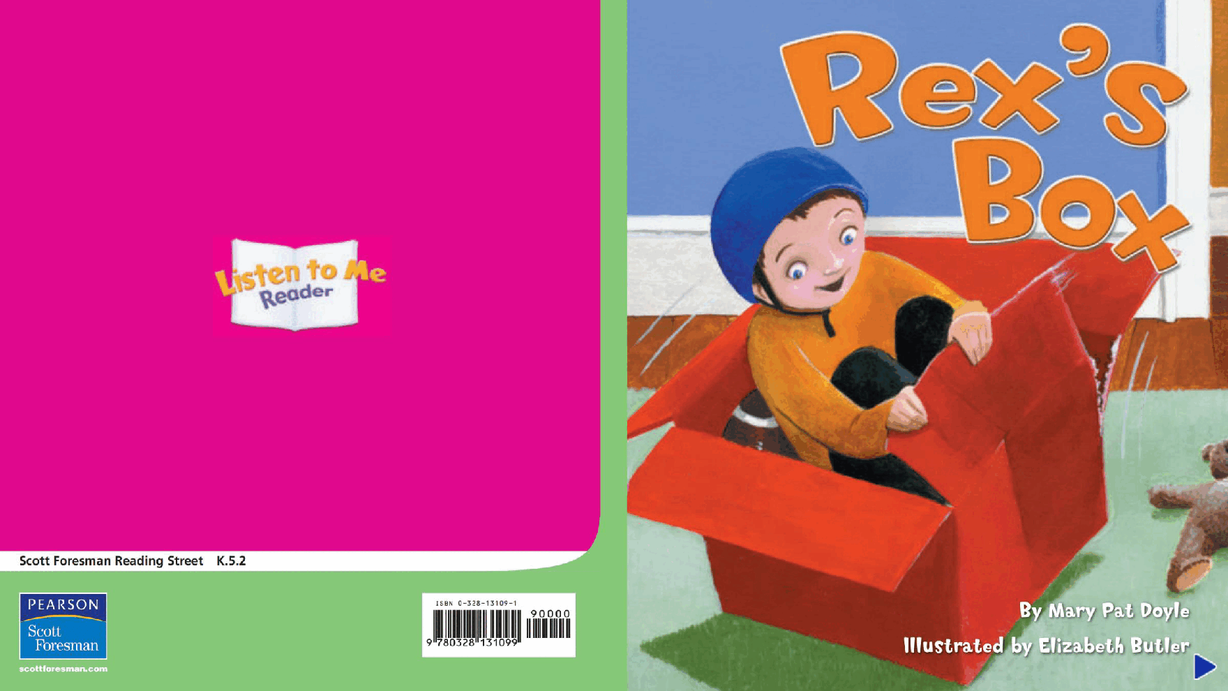 Pearson 0-6岁低幼读物Rex's Box.pdf,第1页预览