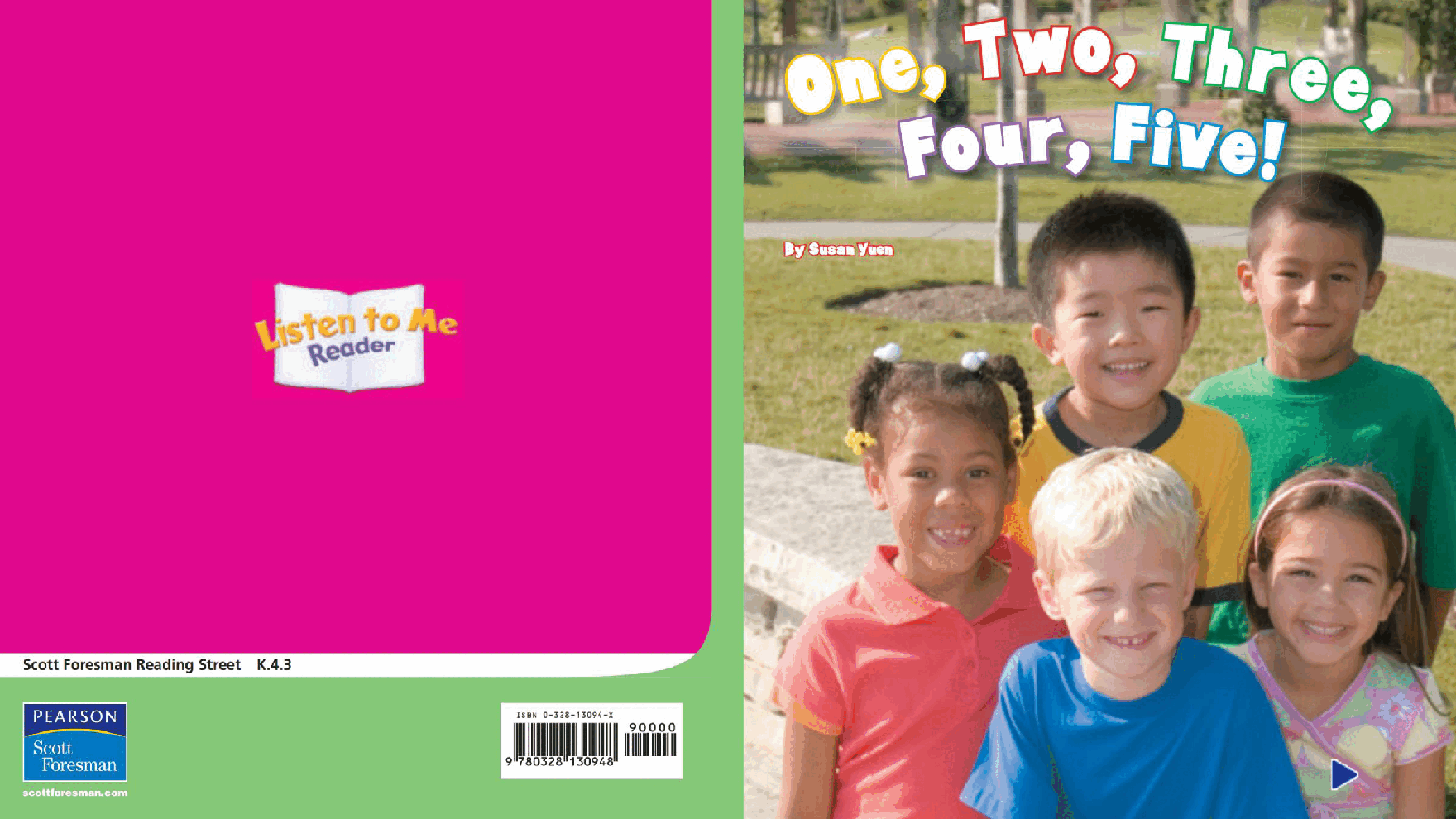Pearson 0-6岁低幼读物One, Two, Three, Four, Five!.pdf,第1页预览