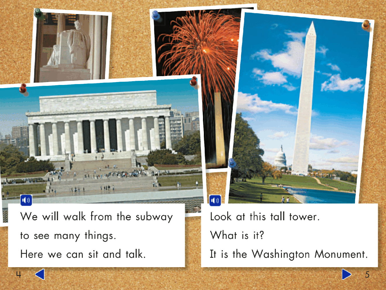 Pearson 0-6岁低幼读物Washington DC.pdf,第4页预览