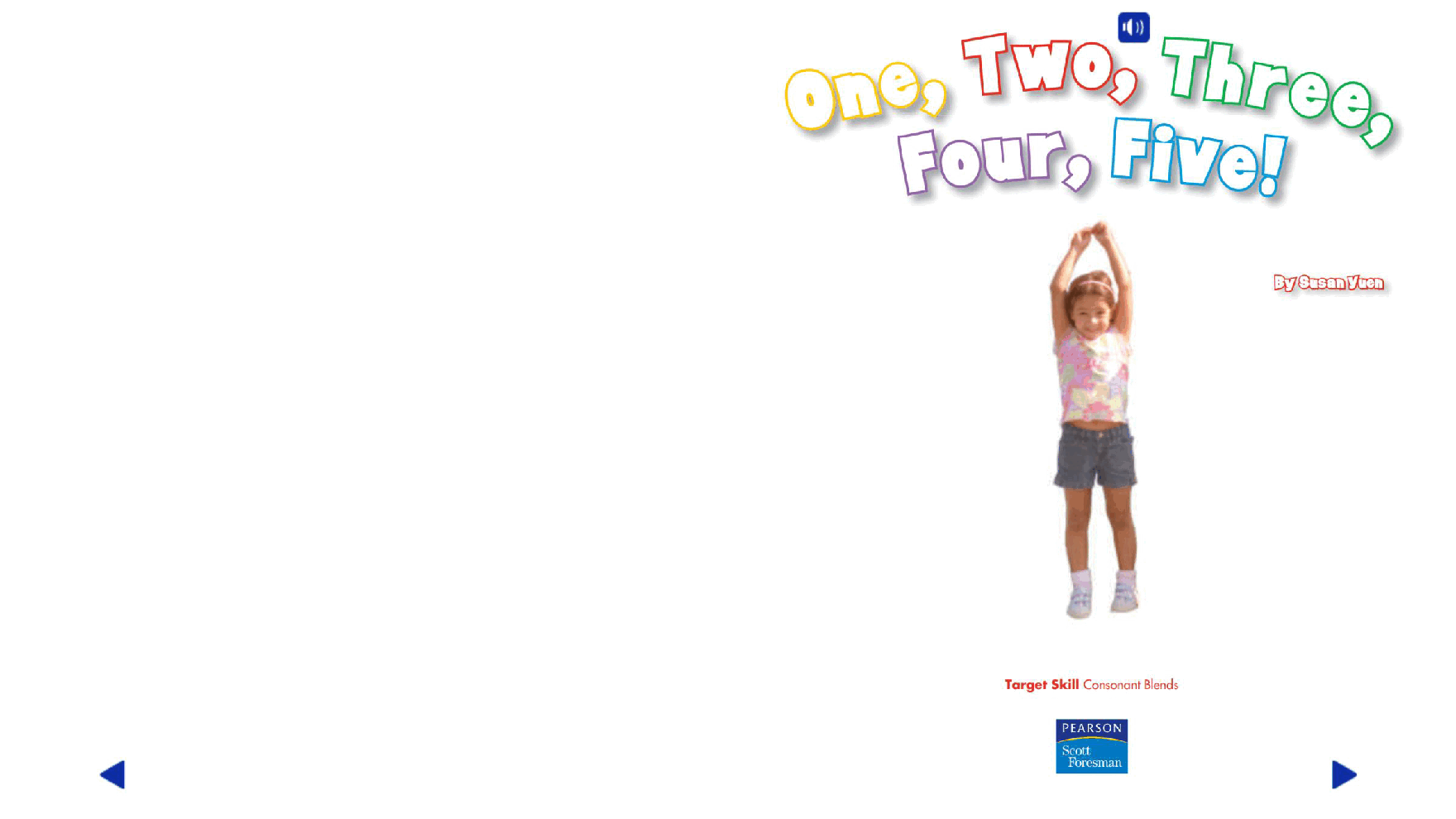 Pearson 0-6岁低幼读物One, Two, Three, Four, Five!.pdf,第2页预览