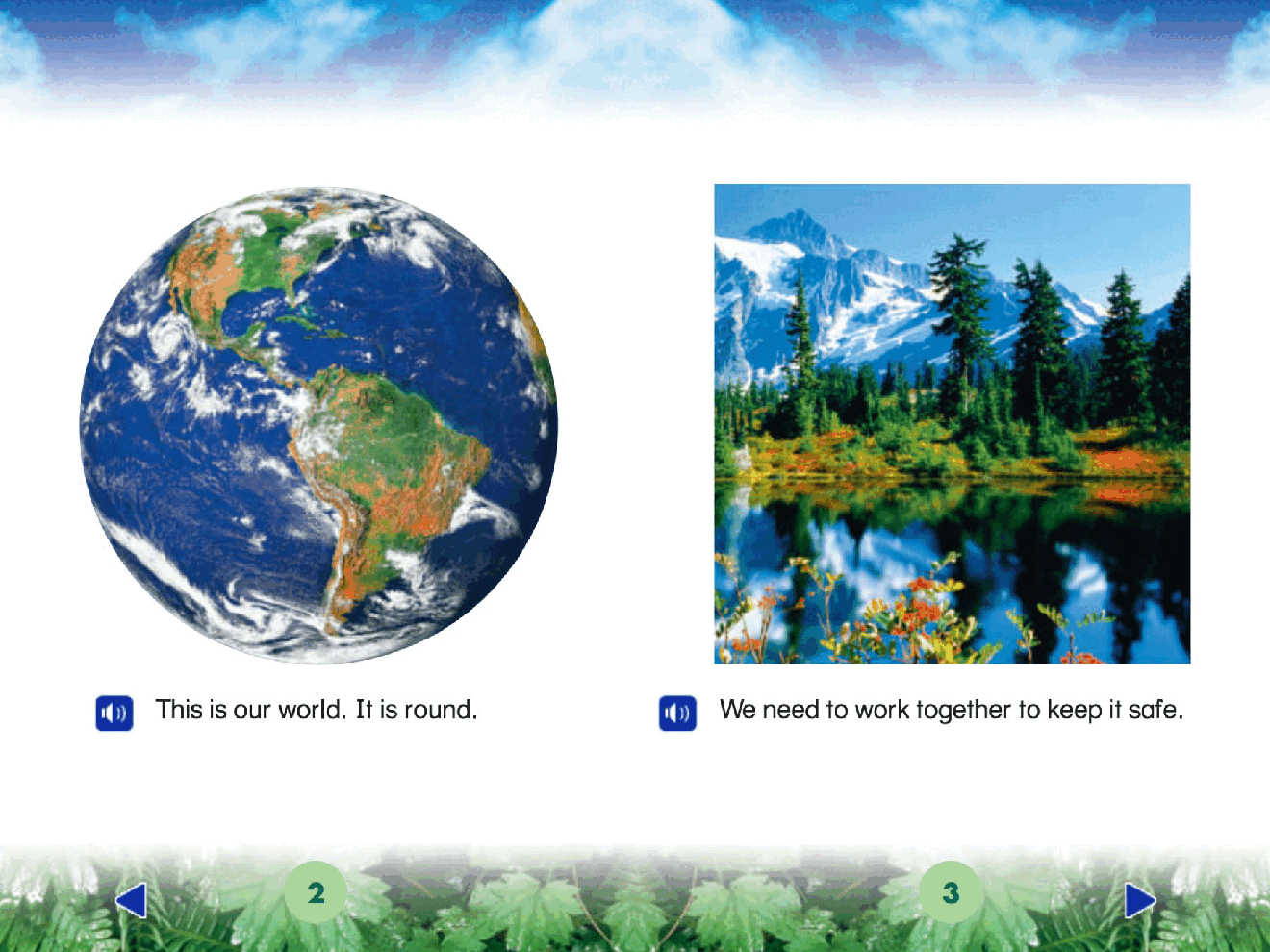 Pearson 0-6岁低幼读物Helping Earth.pdf,第3页预览