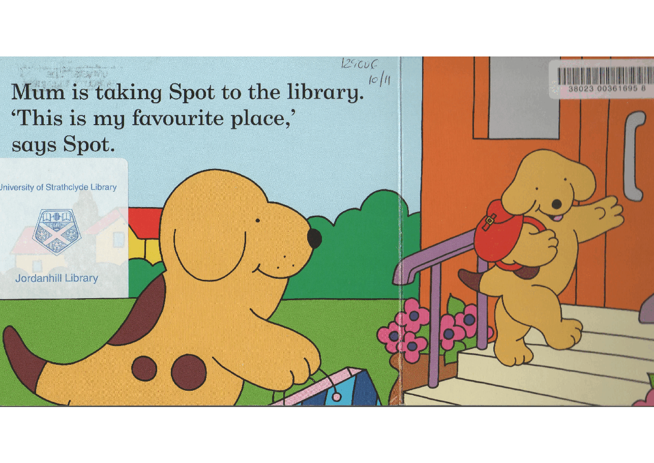 斑点狗小玻系列Spot goes to the library.pdf，第3页预览