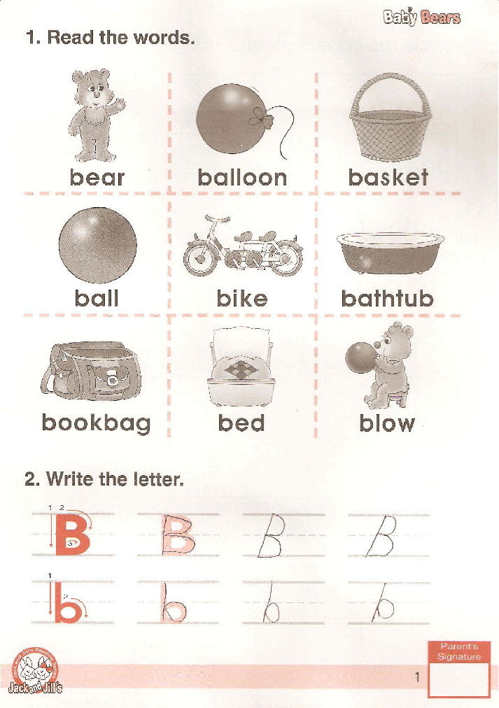 Jack and Jill's 第1套 Work book.pdf,第3页预览