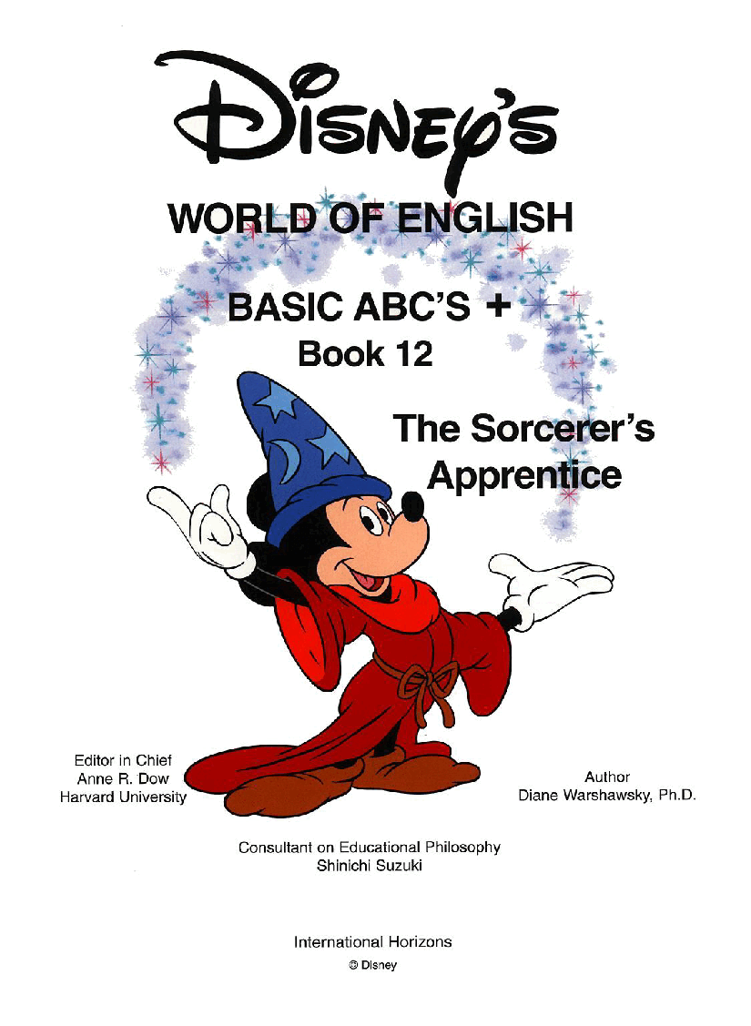 迪斯尼精美绘本12本Disney's World Of English Book 12.pdf,第1页预览