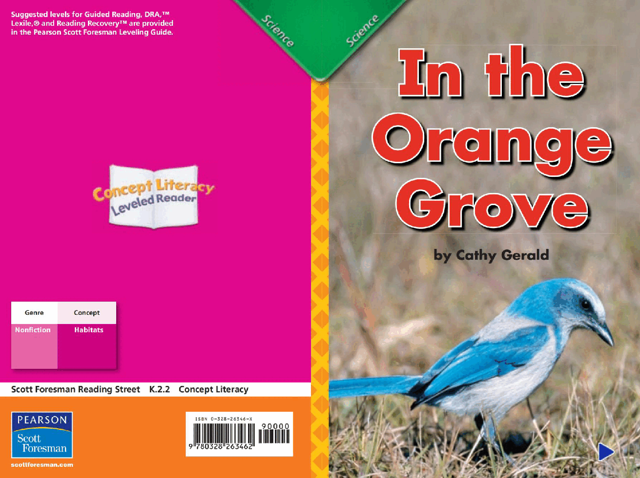 Pearson 0-6岁低幼读物In the Orange Grove.pdf，第1页预览