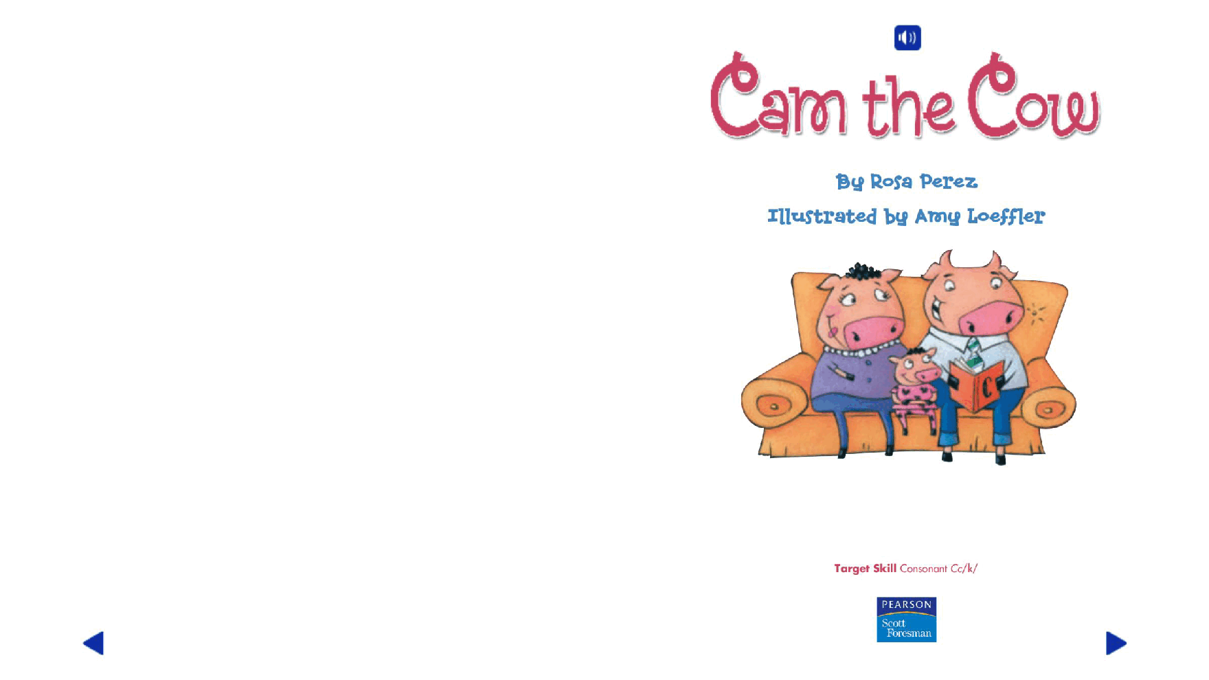 Pearson 0-6岁低幼读物Cam the Cow.pdf,第2页预览