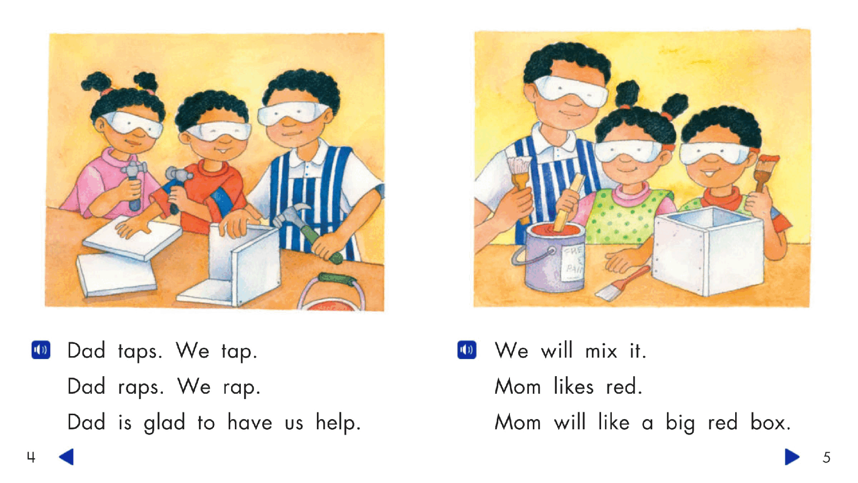 Pearson 0-6岁低幼读物K_OLR_6.2 Fix It!.pdf，第4页预览