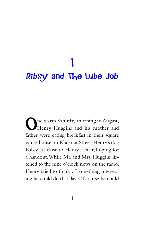Beverly Cleary eBooks 29本Henry and Ribsy.pdf,第4页预览