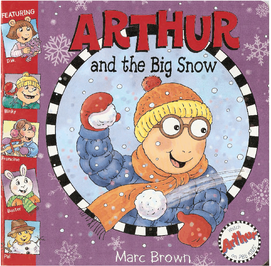 Arthur色彩更亮的系列—Arthur_and_the_big_snow.pdf,第1页预览