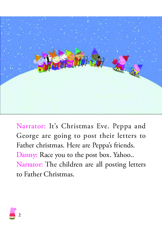 粉红猪小妹第2季53本自制绘本S2-13 Peppa's Christmas.pdf,第2页预览