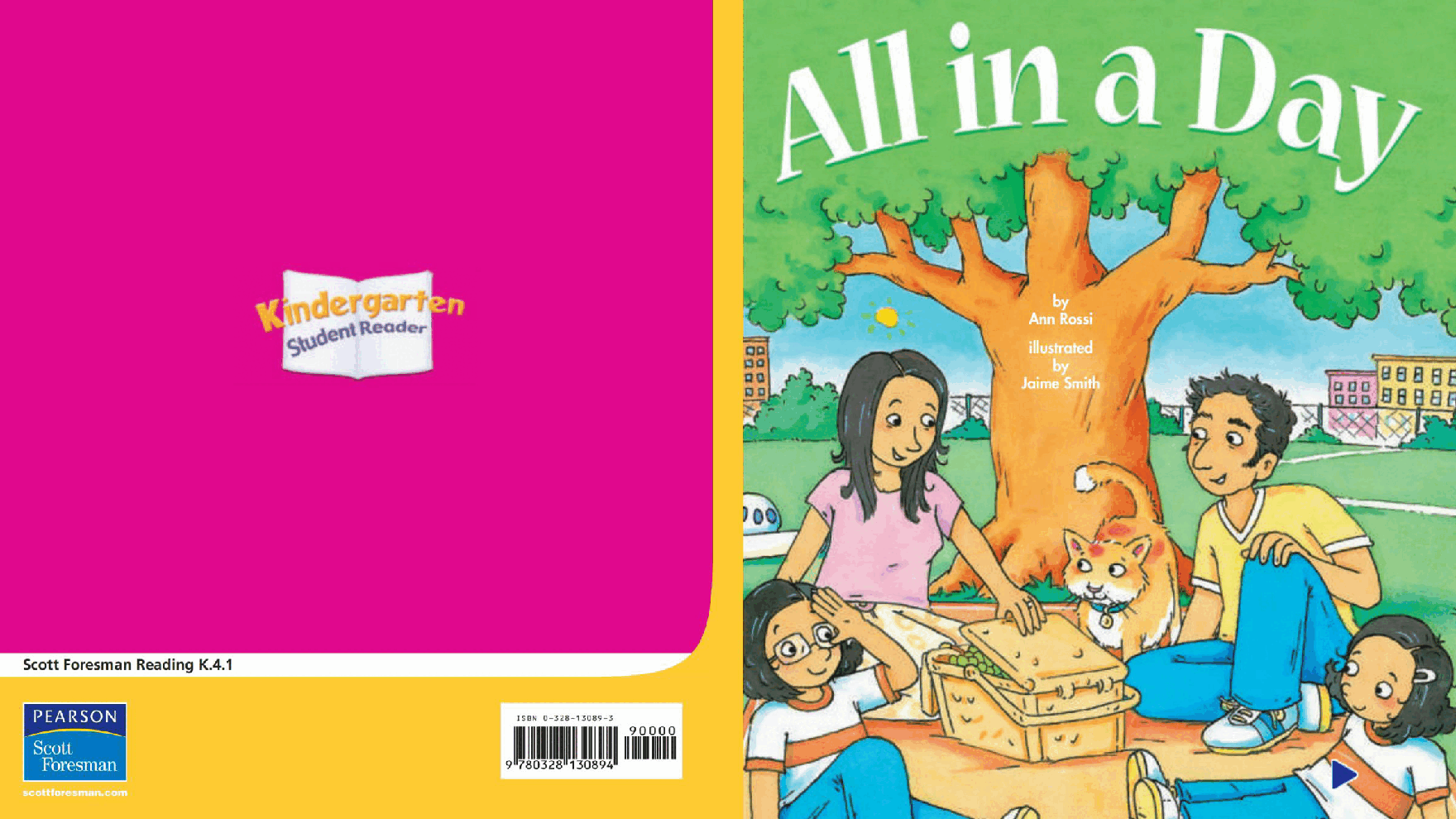 Pearson 0-6岁低幼读物K_OLR_4.1 All in a Day.pdf,第1页预览