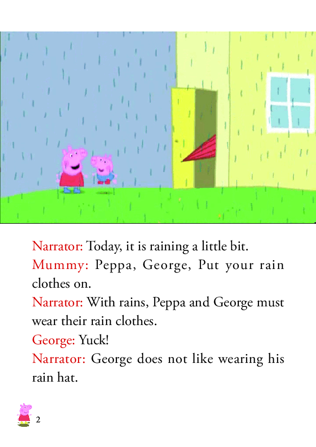 粉红猪小妹第2季53本自制绘本s2-32 George Catches a Cold.pdf,第2页预览
