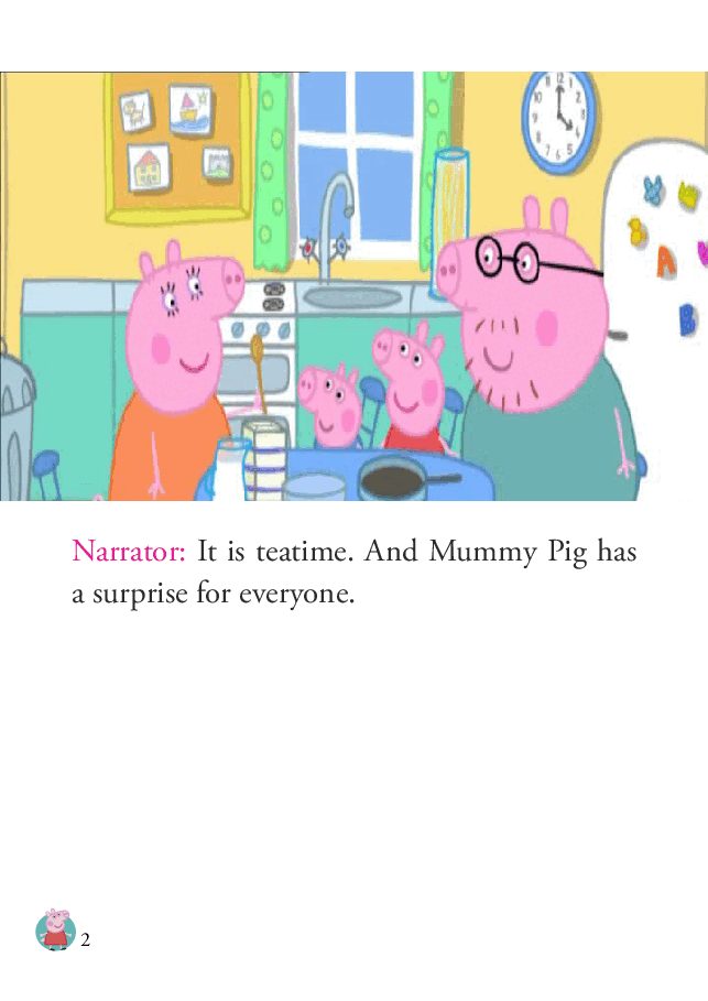 粉红猪小妹第1季52本自制绘本S1-29_Pancakes.pdf,第2页预览