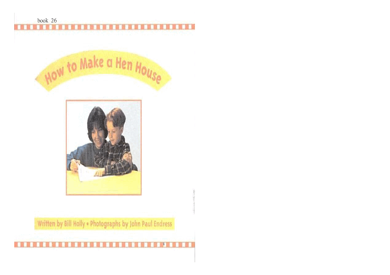 机灵狗第1级S26_How to Make a Hen house.pdf,第1页预览