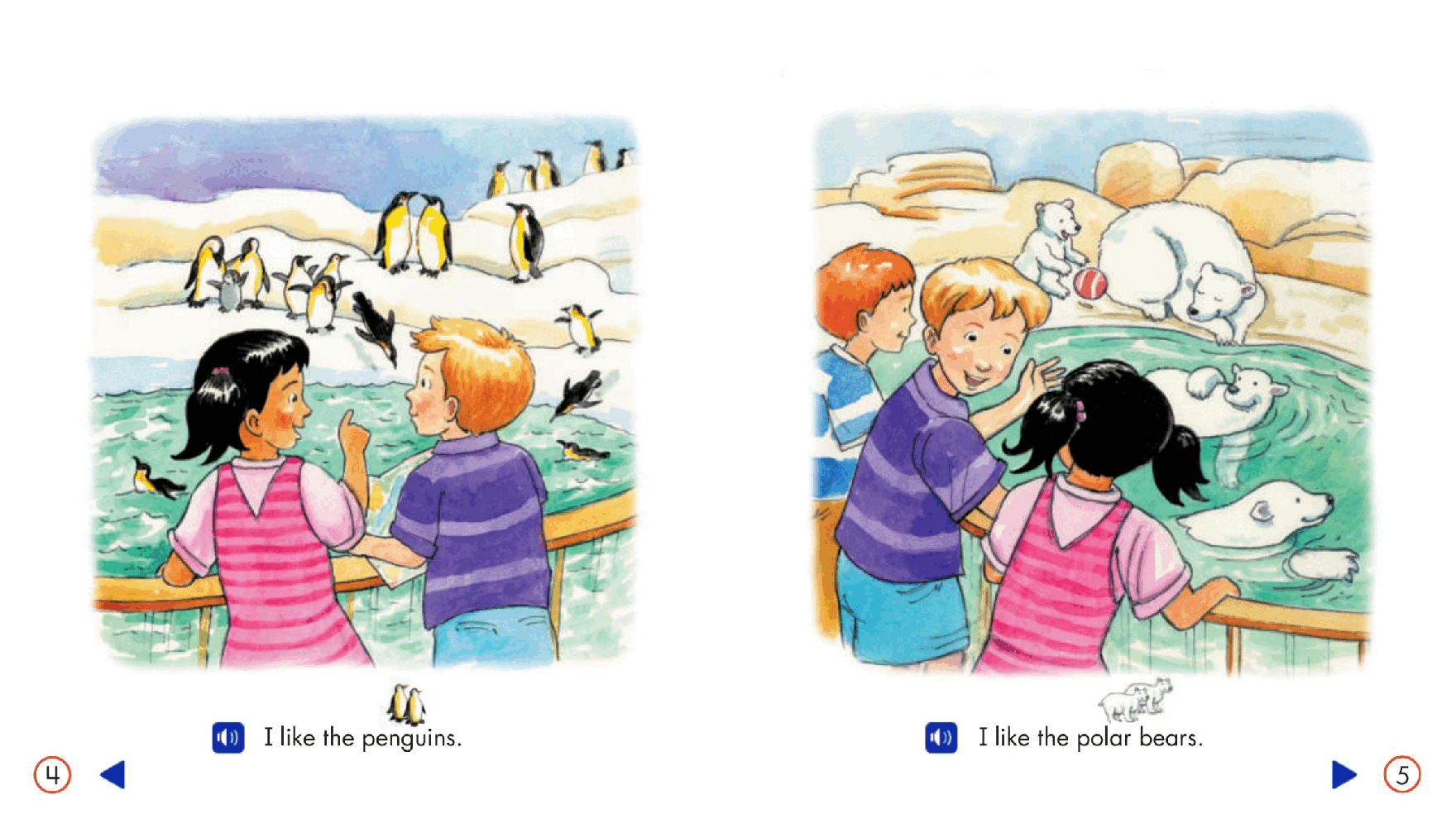 Pearson 0-6岁低幼读物K_OLR_2.3 Tam and Sam Go to the Zoo.pdf,第4页预览