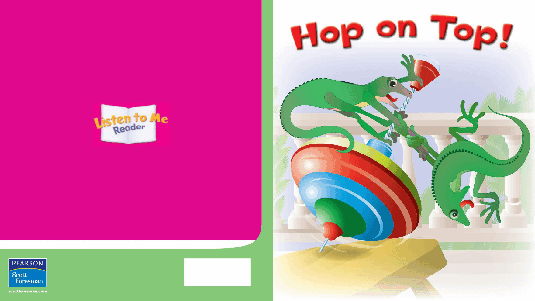 Pearson 0-6岁低幼读物Hop on Top!.pdf，第1页预览
