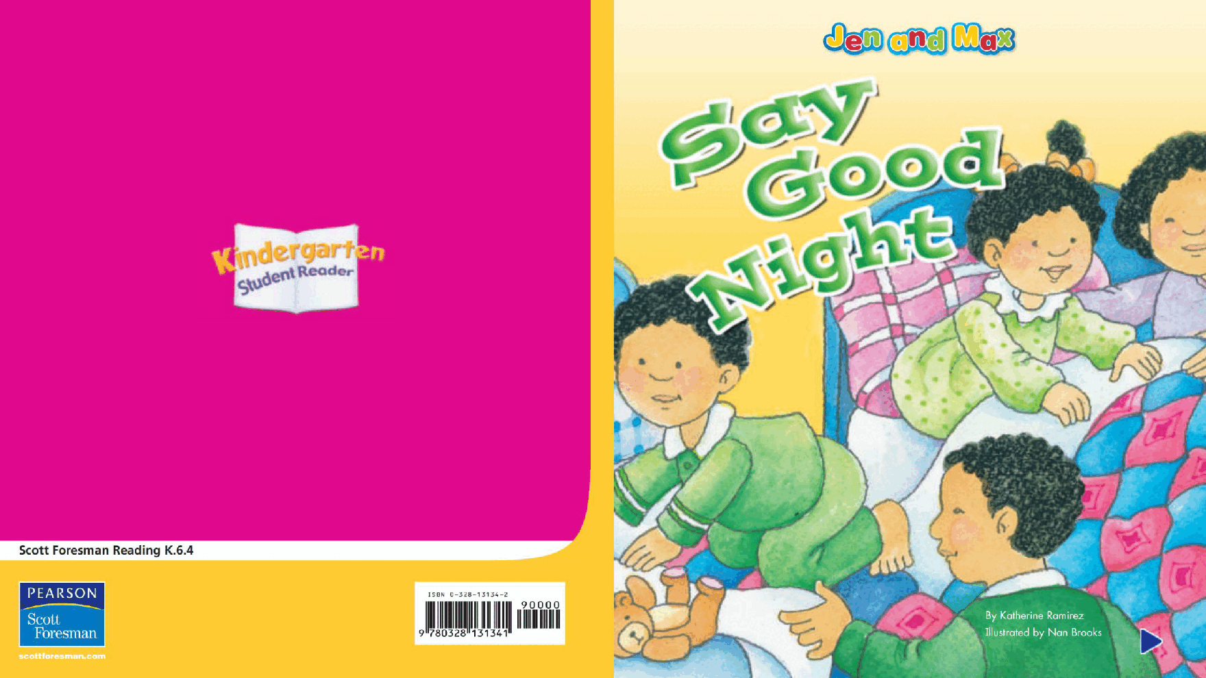 Pearson 0-6岁低幼读物K_OLR_6.4 Say Good Night.pdf，第1页预览