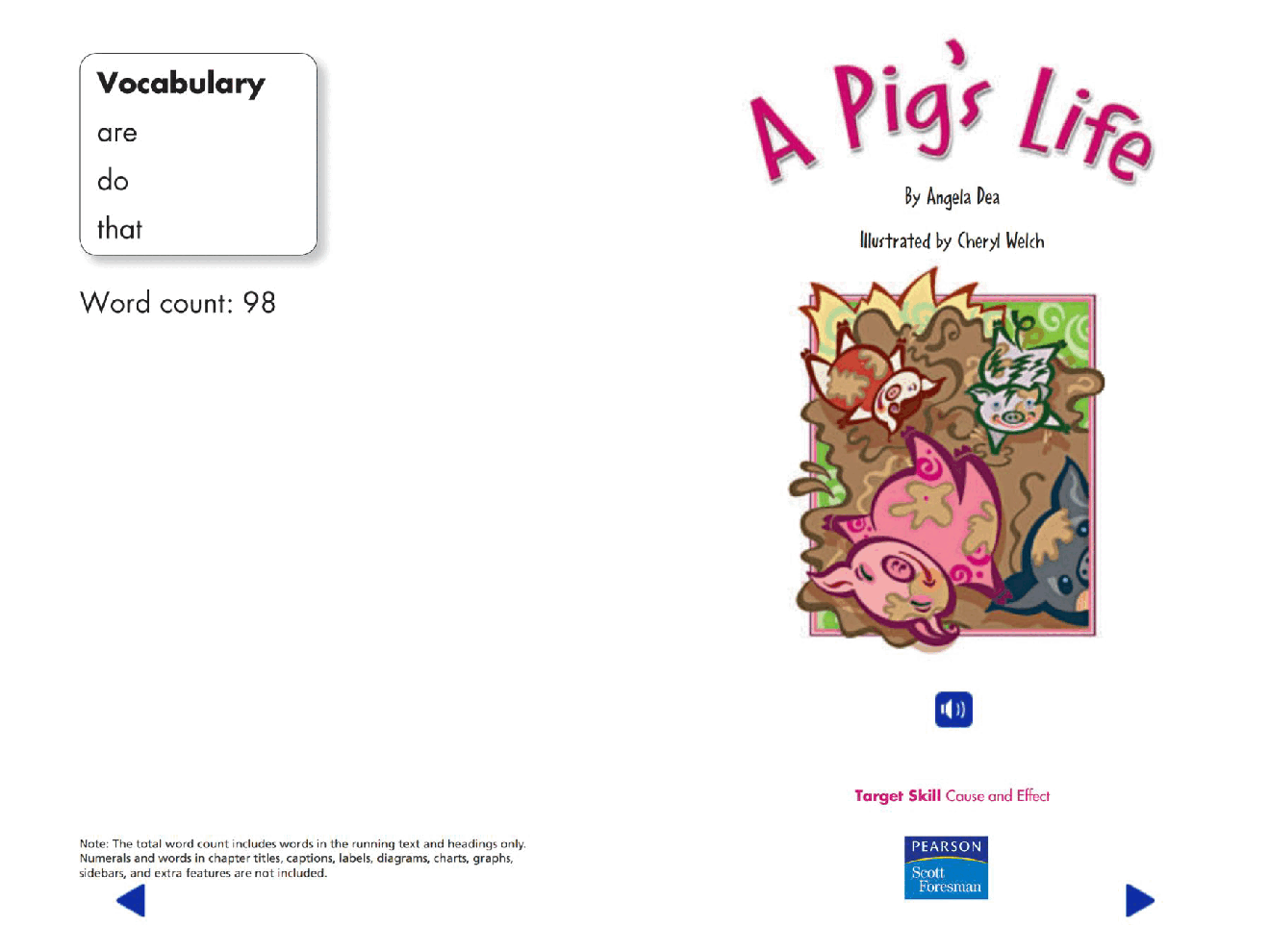 Pearson 0-6岁低幼读物A Pig's Life.pdf，第2页预览