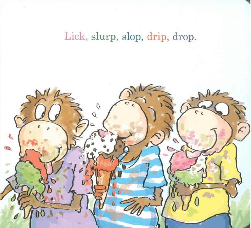 五只小猴子FIVE LITTLE MONKEYS JUMP IN THE BATH.pdf，第3页预览