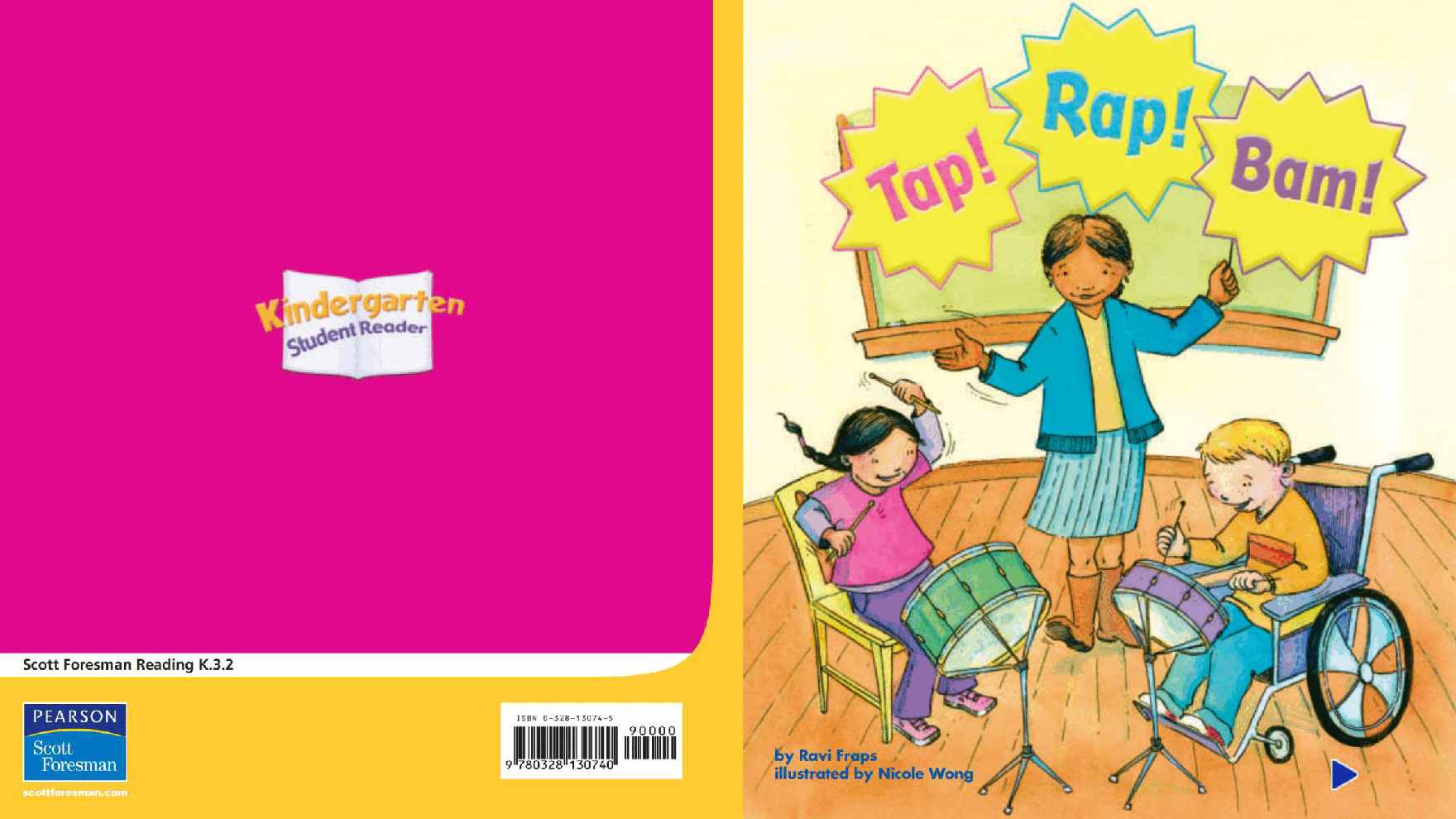 Pearson 0-6岁低幼读物K_OLR_3.2 Tap! Rap! Bam!.pdf,第1页预览