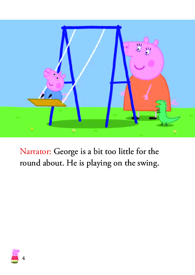 粉红猪小妹第2季53本自制绘本S2-05 George's Friend.pdf，第4页预览