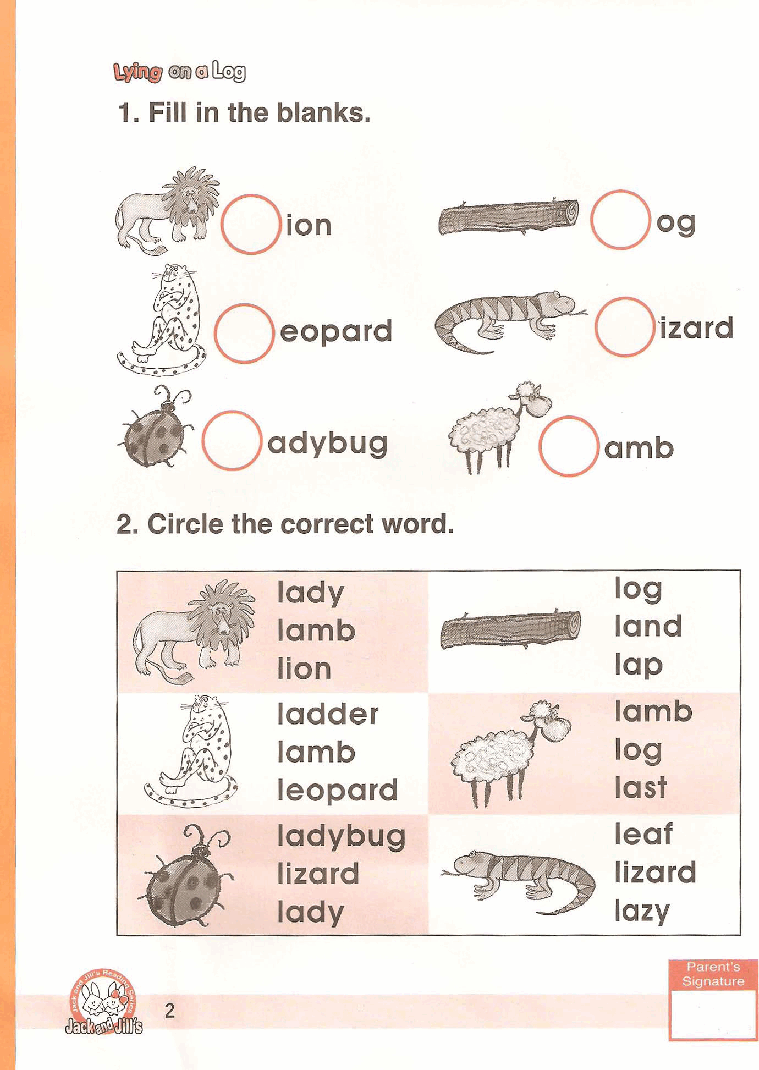 Jack and Jill's 第3套 Work book.pdf,第4页预览