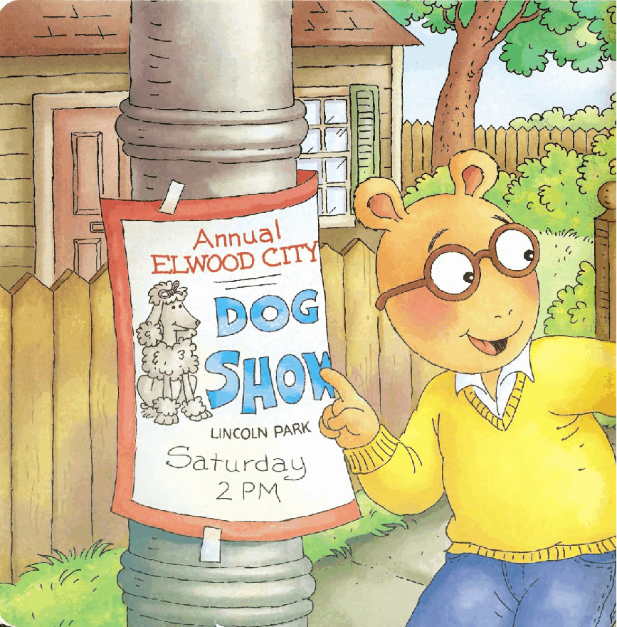 Arthur色彩更亮的系列—Arthur_and_the_dog_show.pdf,第4页预览