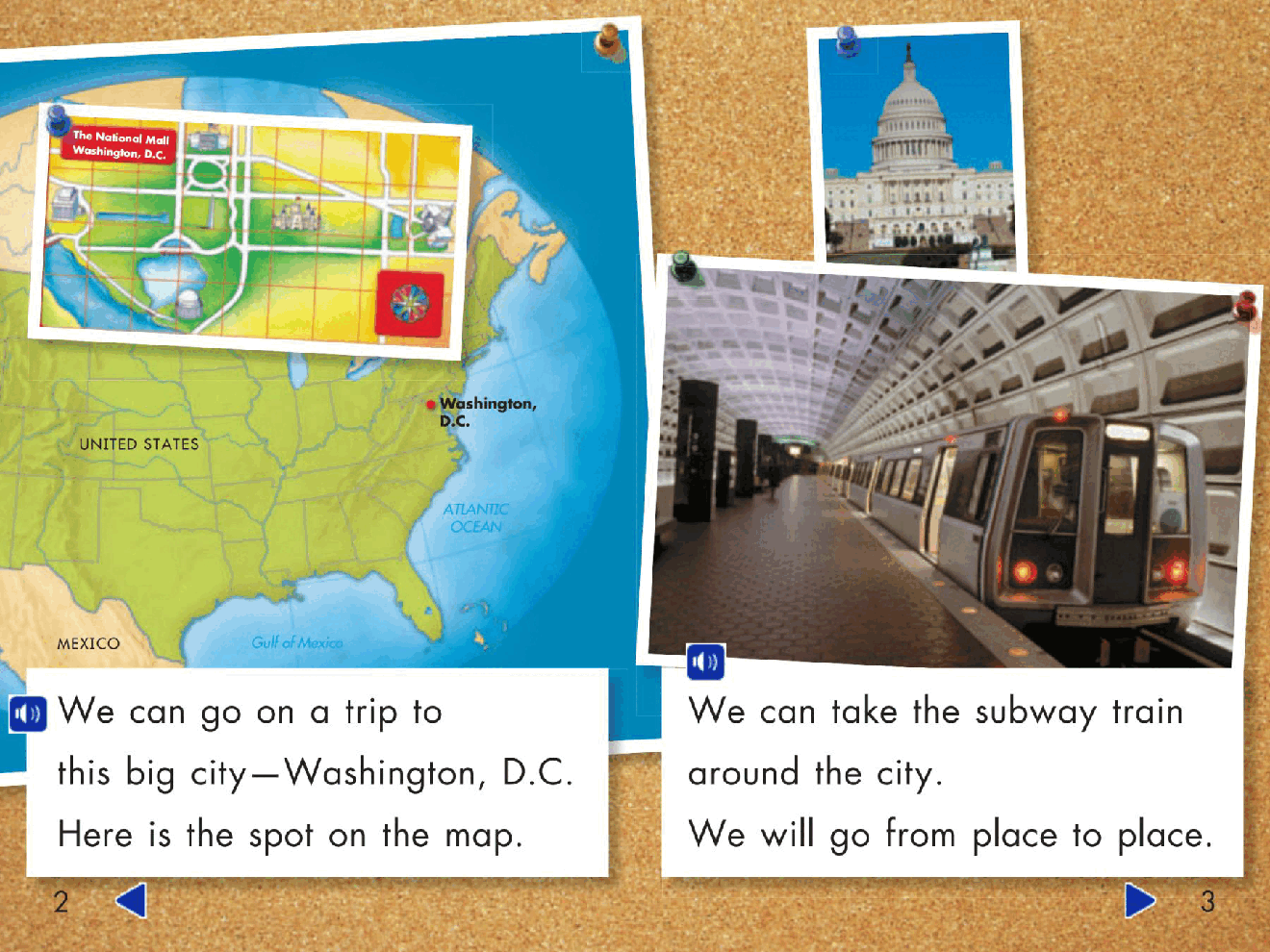 Pearson 0-6岁低幼读物Washington DC.pdf,第3页预览