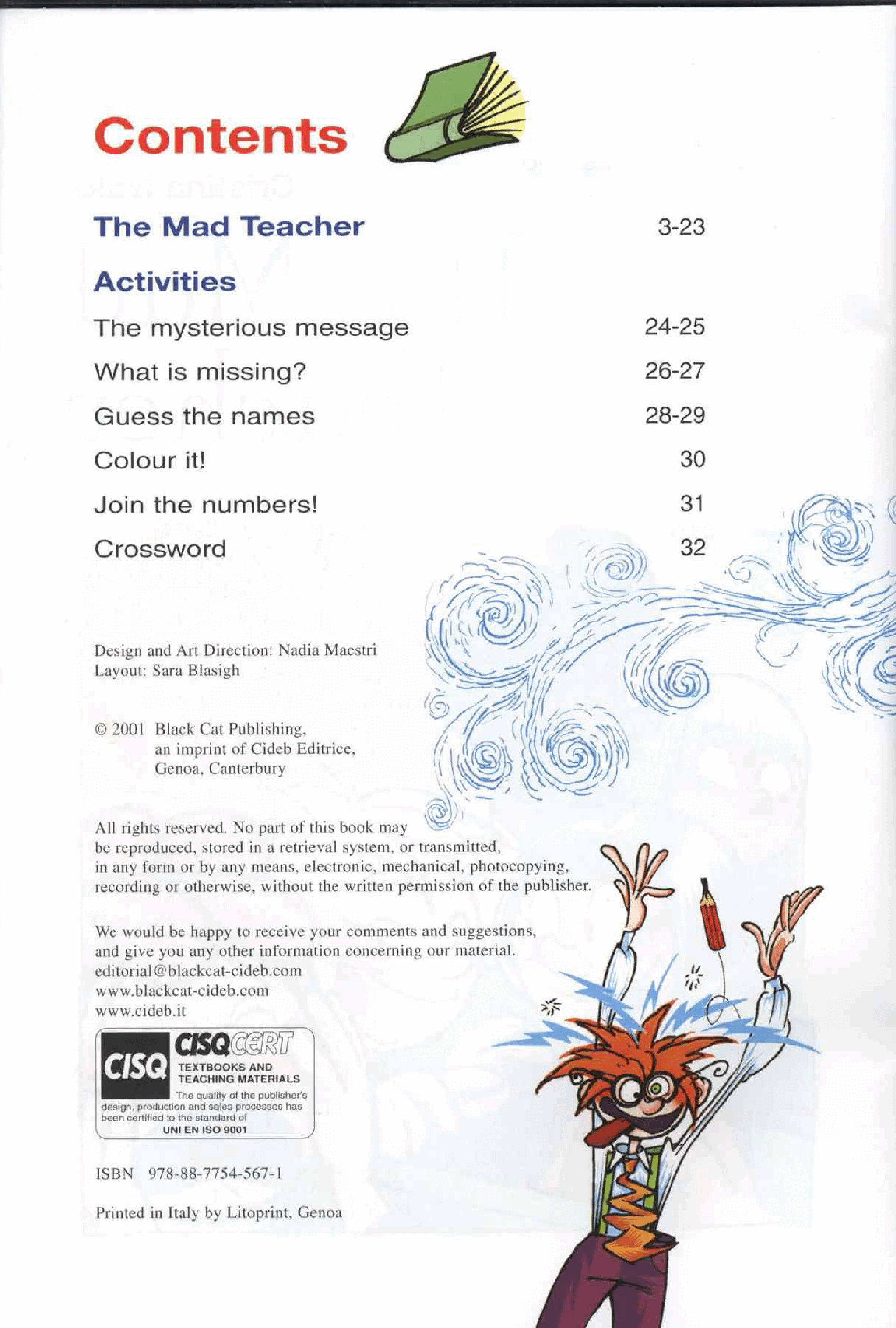 【Earlyreads】(LEVEL 2) The Mad Teacher.pdf,第3页预览