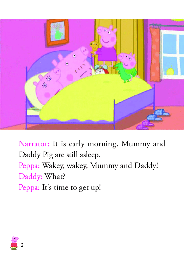 粉红猪小妹第2季53本自制绘本S2-15 Cuckoo Clock.pdf,第2页预览