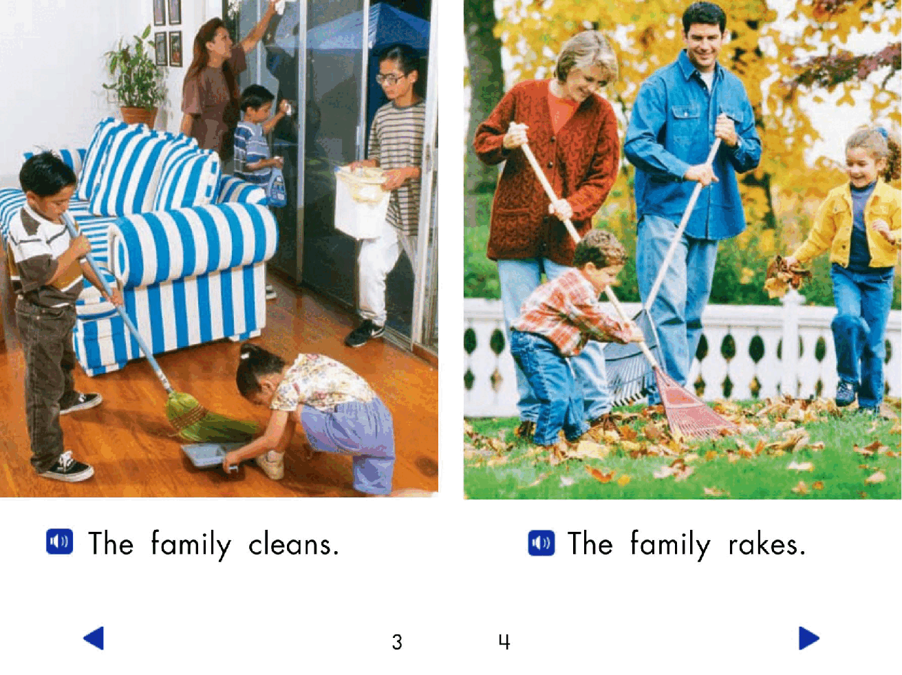 Pearson 0-6岁低幼读物Families.pdf，第4页预览