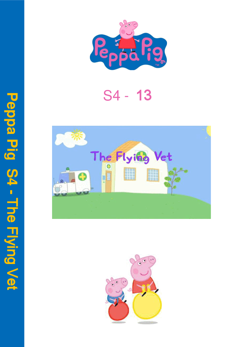 粉红猪小妹第4季10本自制绘本(共40集,每本包含4集)S4 13-16.pdf,第3页预览