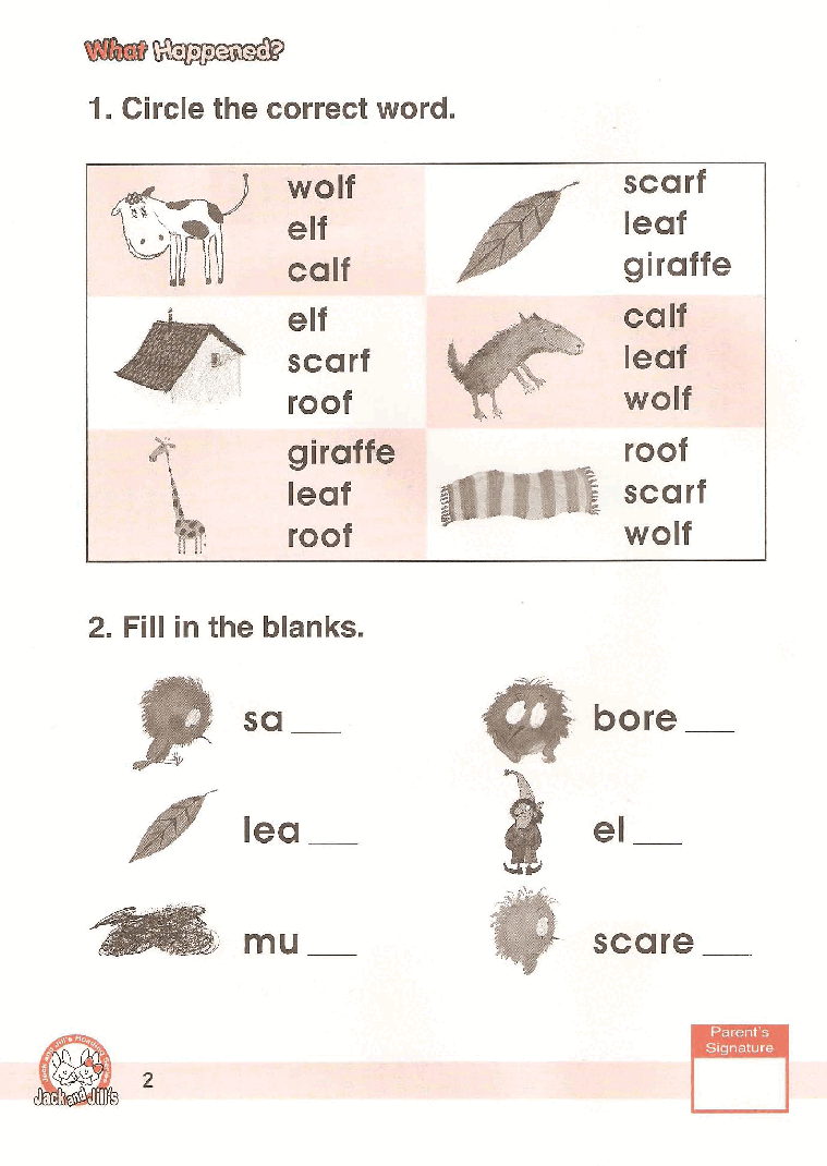Jack and Jill's 第9套 Workbook.pdf,第4页预览