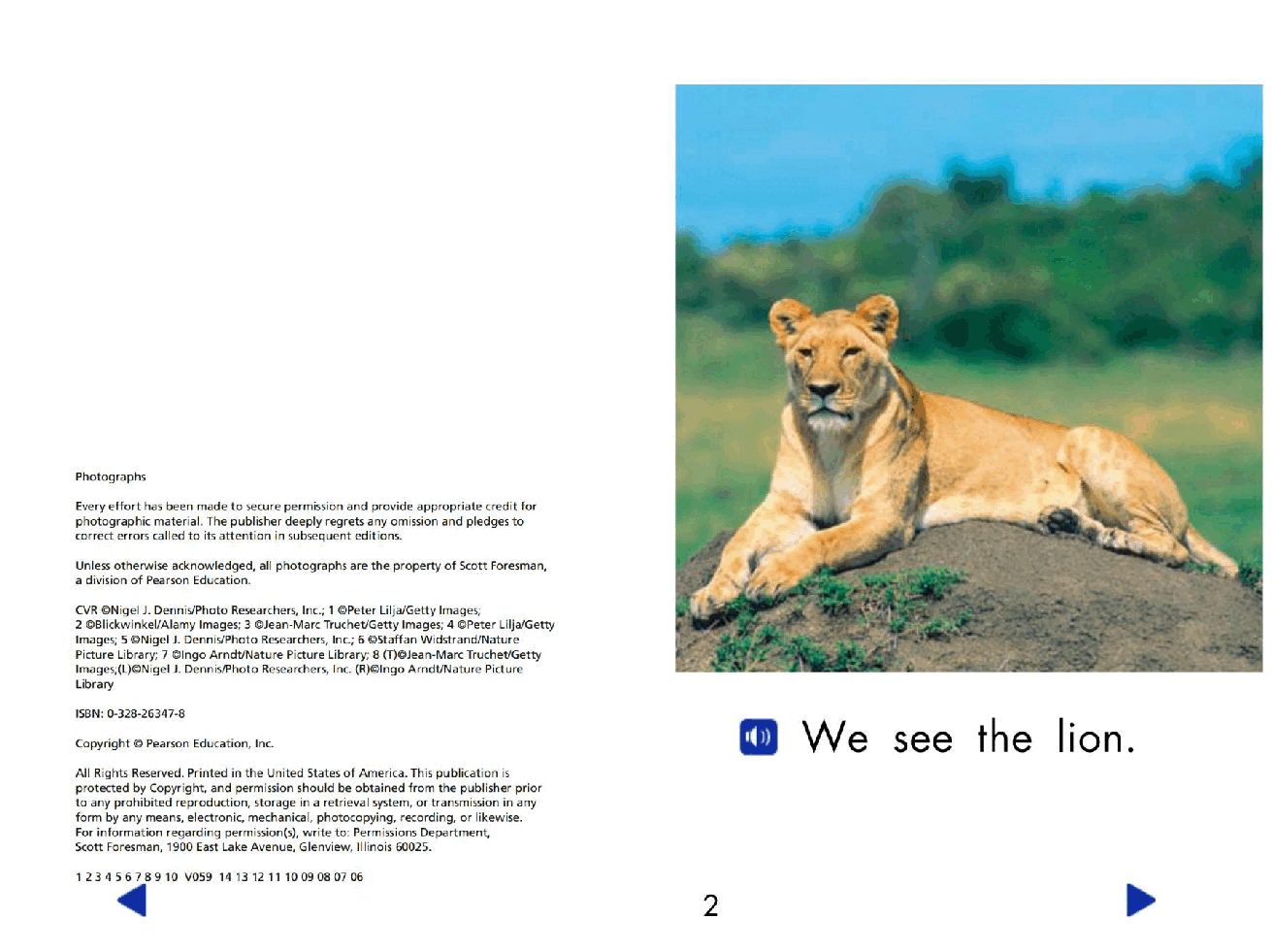 Pearson 0-6岁低幼读物In the Grasslands.pdf,第3页预览